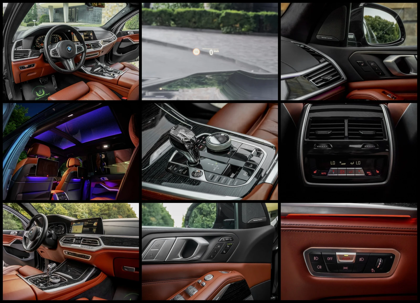 BMW X7 M50I* X-DRIVE* PANORAMA* 3xTV* 7SEATS* HARMAN, снимка 15 - Автомобили и джипове - 55494813