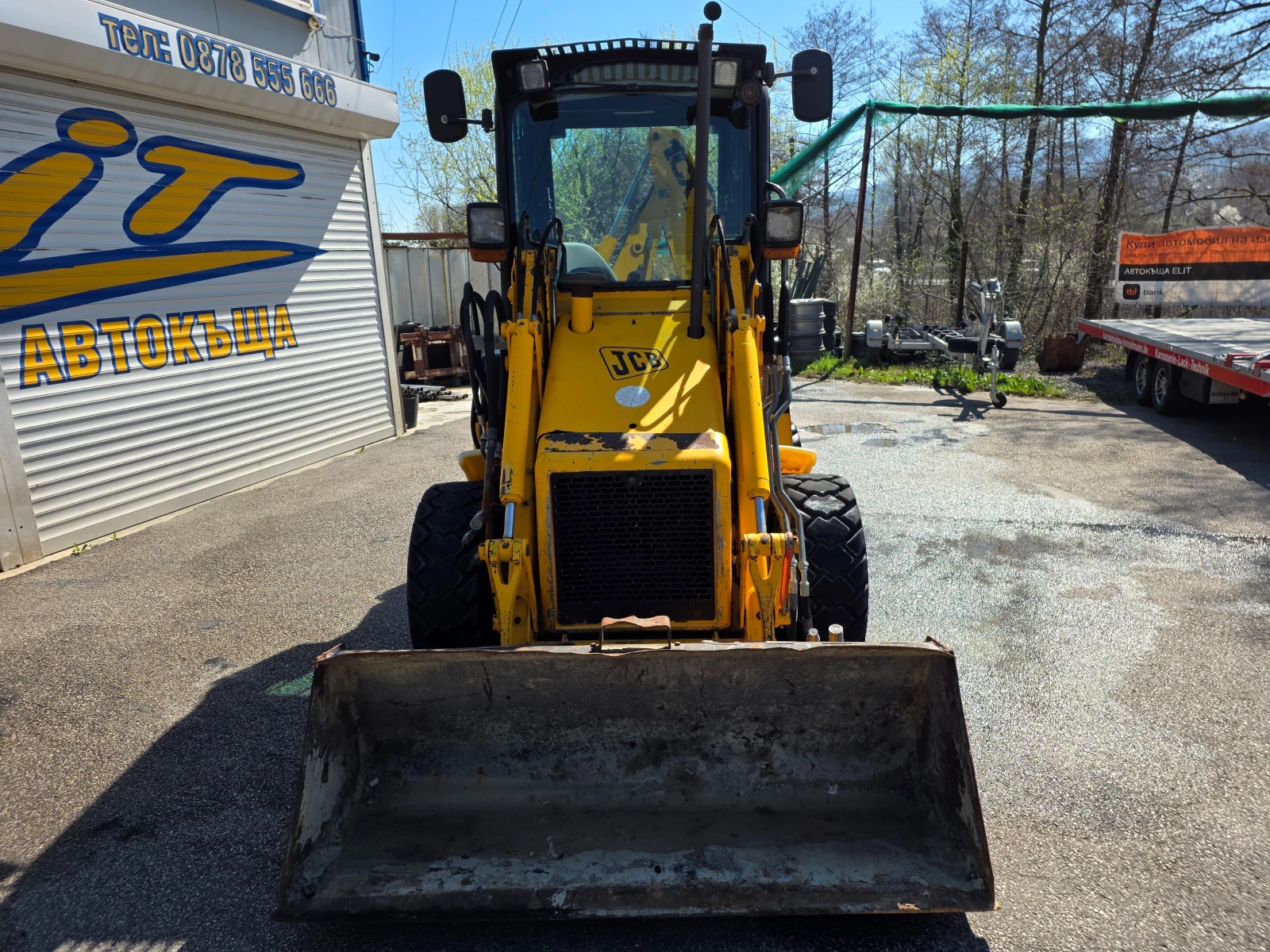 Багер JCB 1-CX-ПАРНО-ЗАТВОРЕН, снимка 3 - Индустриална техника - 54111642