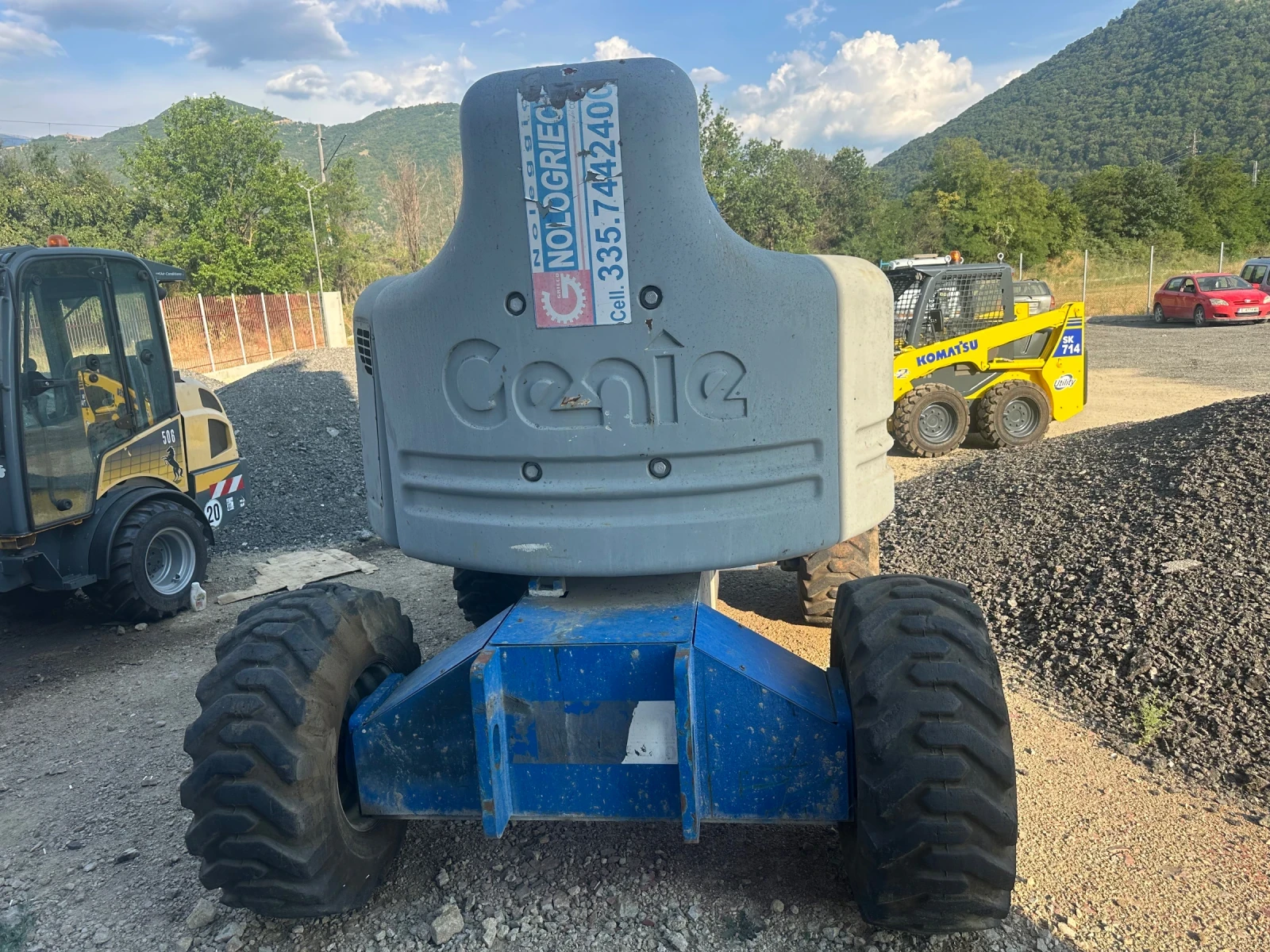Автовишка Друга марка Genie Z-60/34, снимка 7 - Индустриална техника - 55063519
