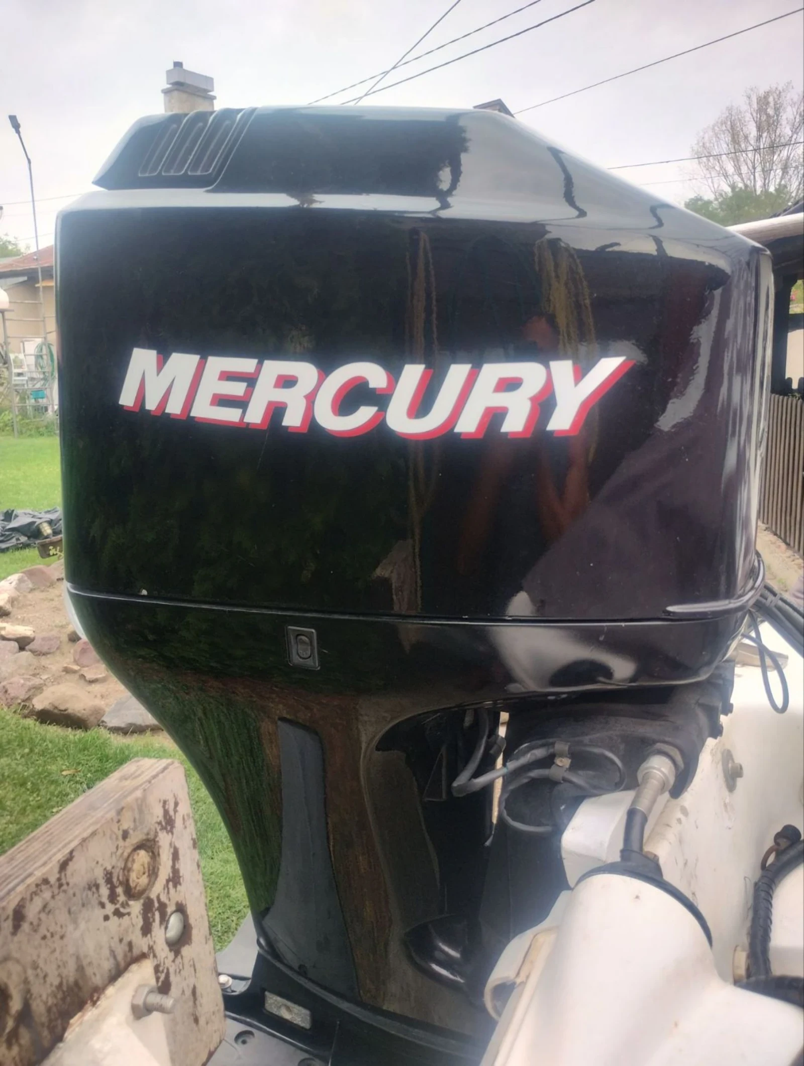 Извънбордов двигател Mercury 90к.с - изображение 3