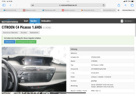 Citroen C4 Picasso 1.6HDI, автоматик, 87000км, снимка 4