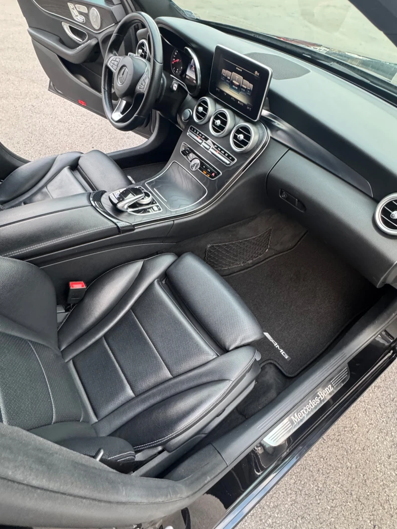 Mercedes-Benz C 400 152хил!!! AMG Pack Burmaster , снимка 13 - Автомобили и джипове - 51897779