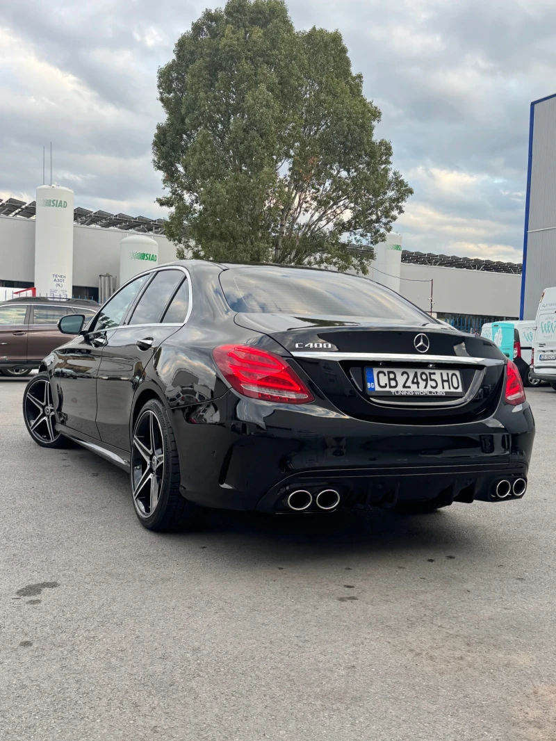 Mercedes-Benz C 400 152хил!!! AMG Pack Burmaster , снимка 2 - Автомобили и джипове - 51897779