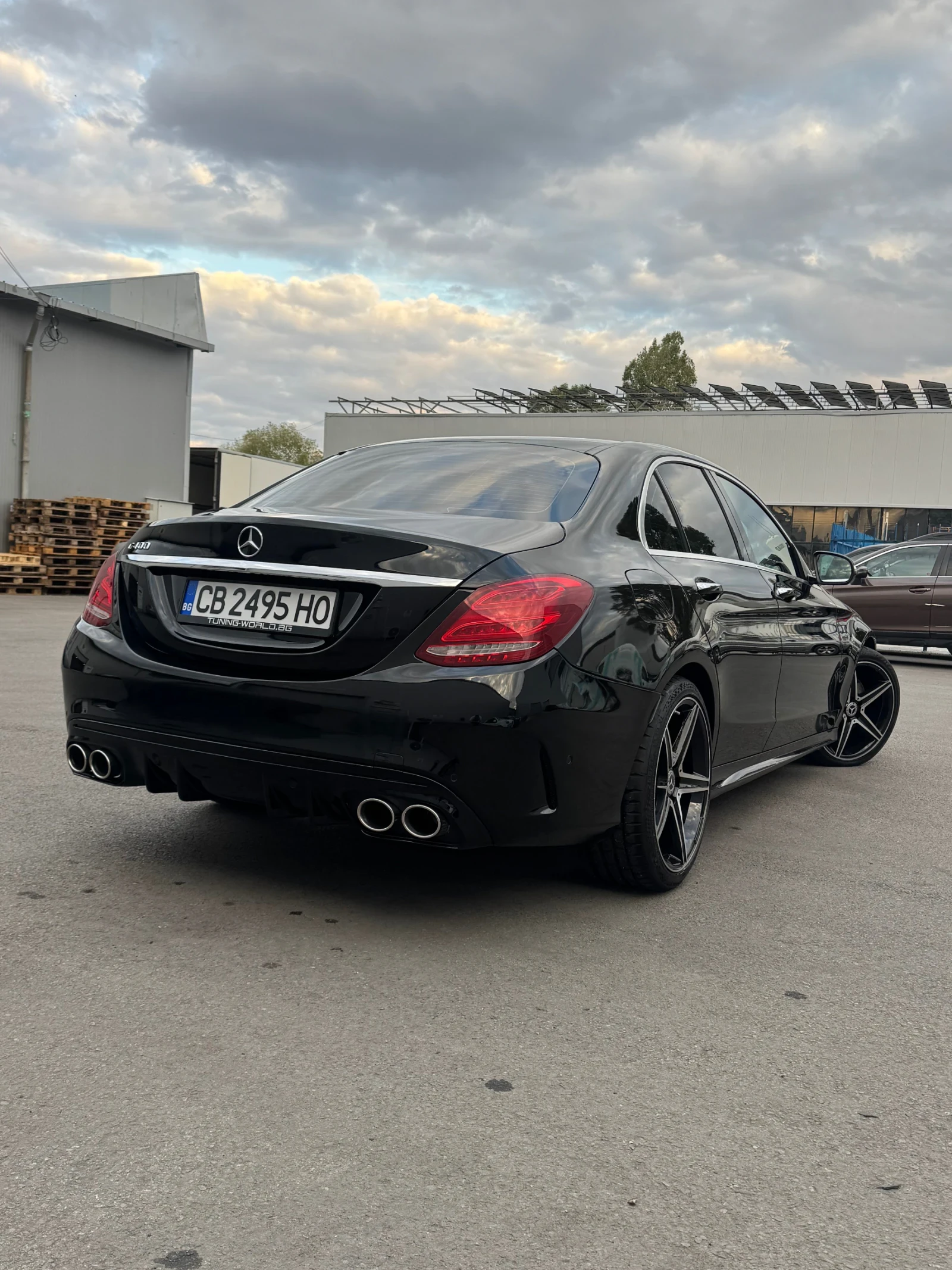 Mercedes-Benz C 400 152хил!!! AMG Pack Burmaster  - изображение 4