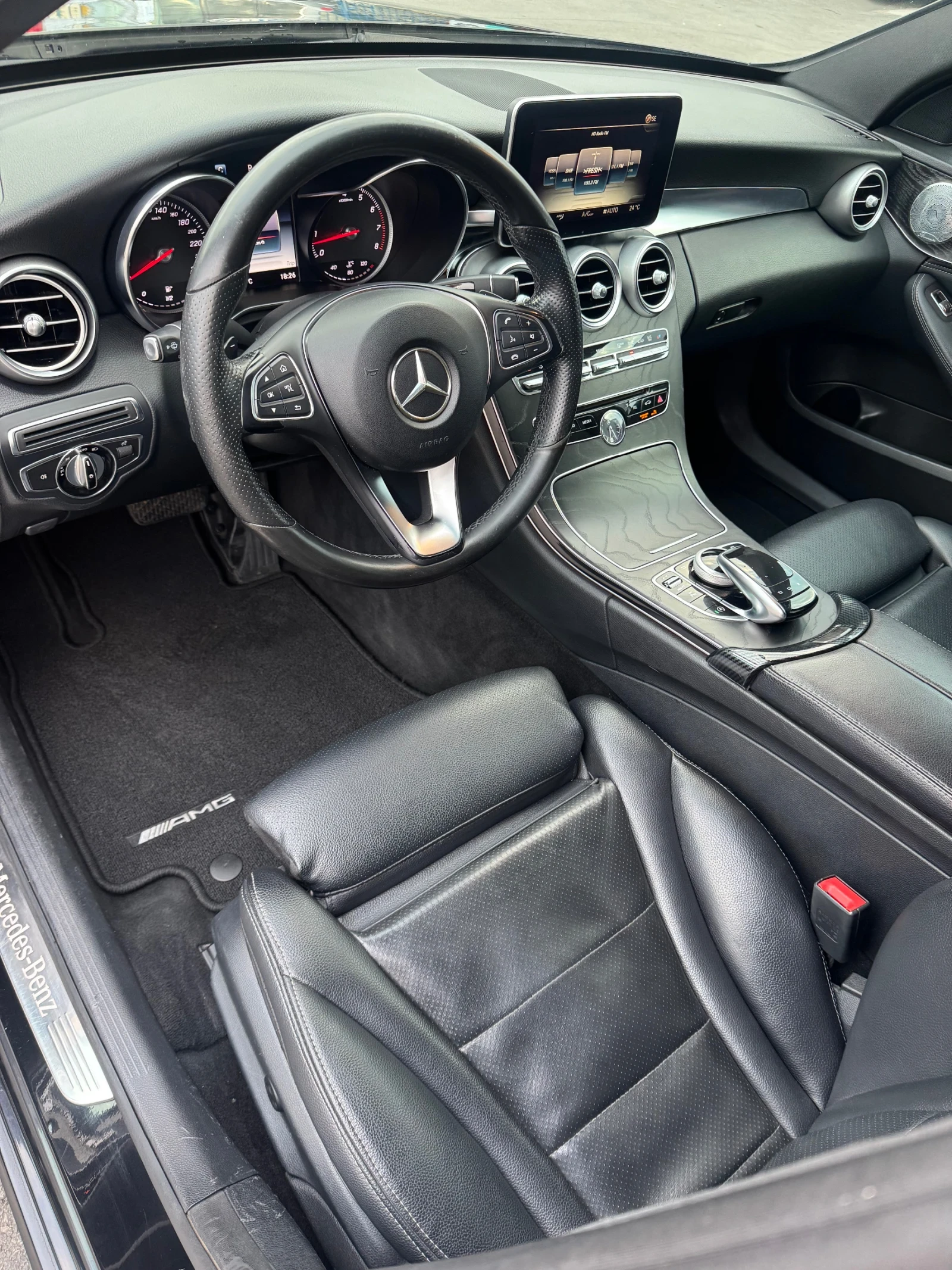 Mercedes-Benz C 400 152!!! AMG Pack Burmaster  | Mobile.bg   12