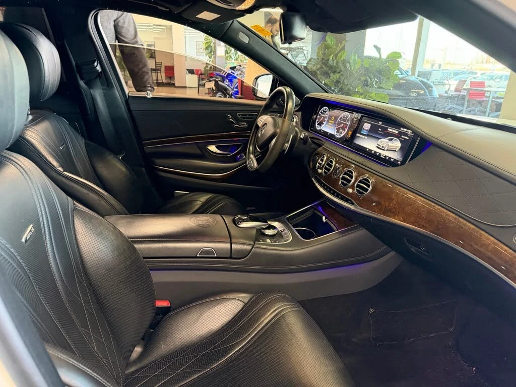 Mercedes-Benz S 63 AMG * ПАНО* KEYLESS* ОБДУХВАНЕ* BURMESTER* , снимка 12 - Автомобили и джипове - 54025609
