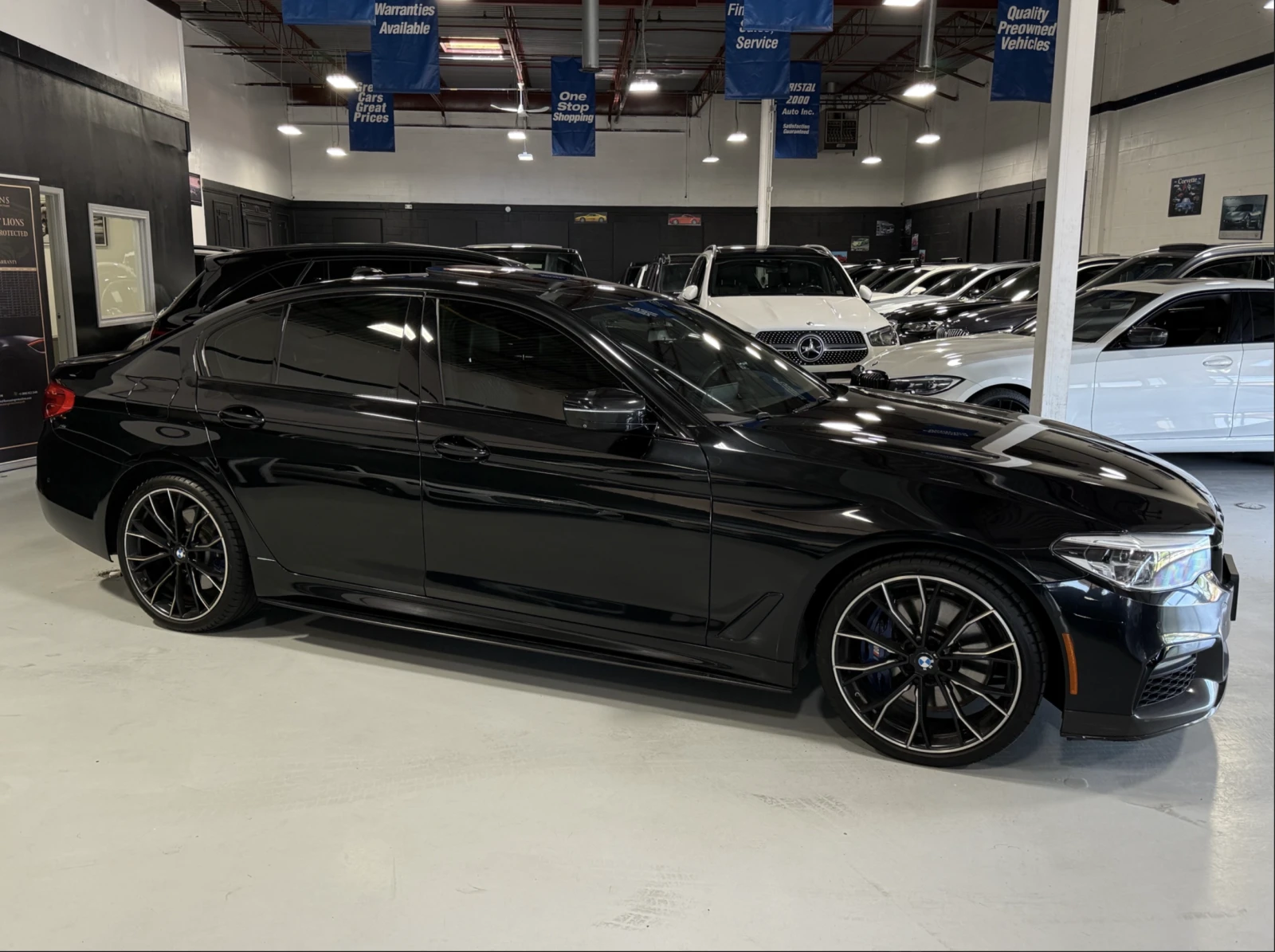 BMW 540 M SPORT INDIVIDUAL / H&K/ ОБДУХ / HEAD UP/ 360 CAM, снимка 4 - Автомобили и джипове - 54881880