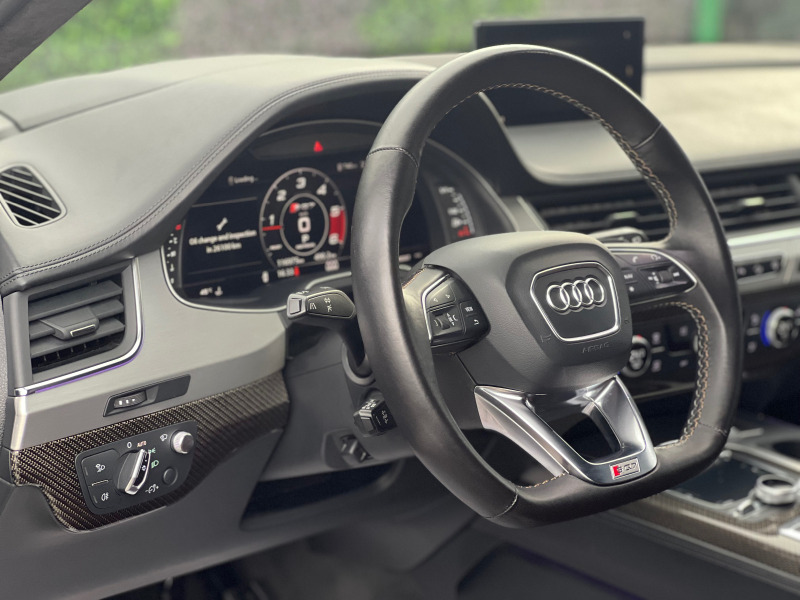 Audi SQ7 Design S/Matrix/Led/Navi/Pano/360/Собствен лизинг, снимка 10 - Автомобили и джипове - 44957623