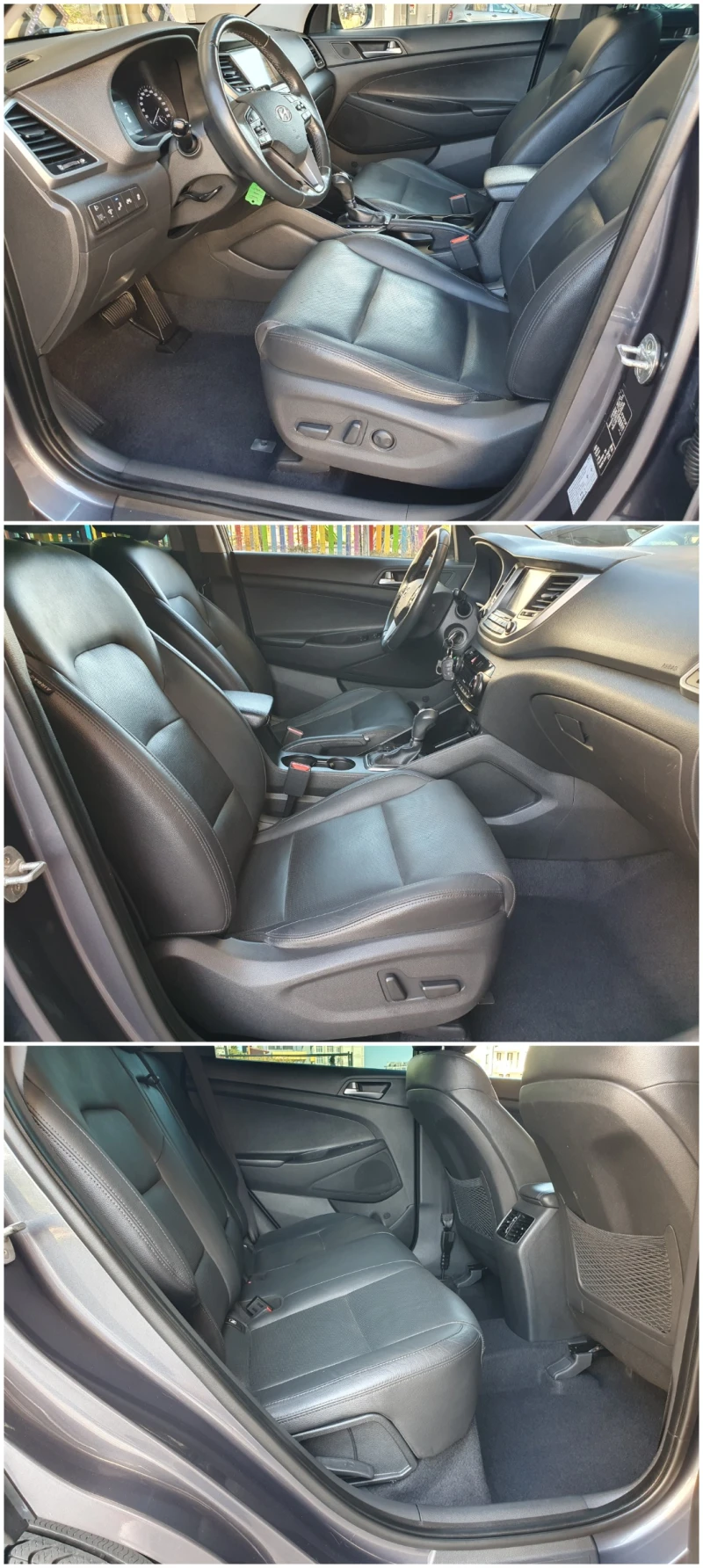 Hyundai Tucson 1.7 CRDi АВТОМАТИК КАМЕРА NAVI КОЖА LED, снимка 14 - Автомобили и джипове - 51546843