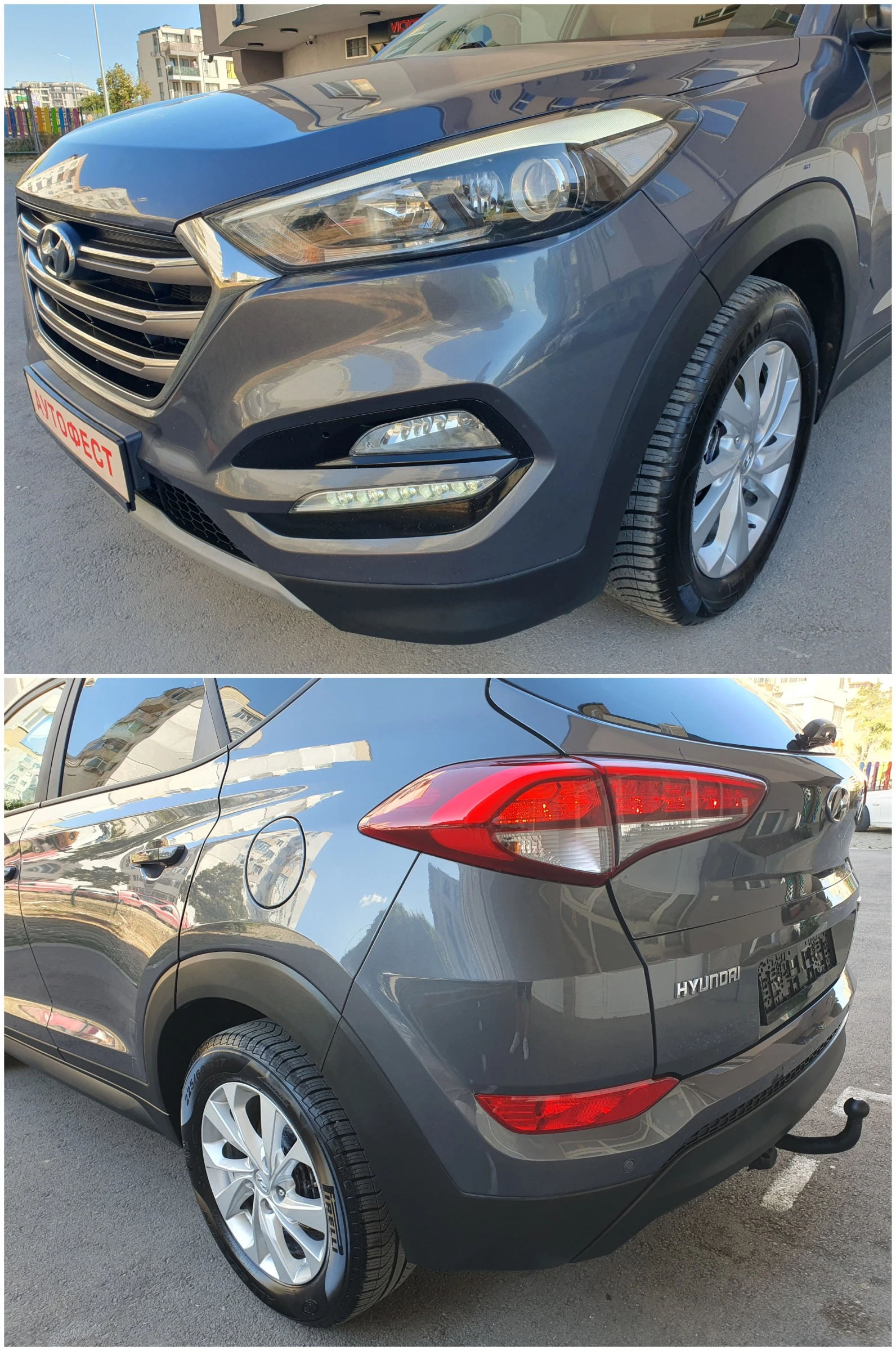 Hyundai Tucson 1.7 CRDi АВТОМАТИК КАМЕРА NAVI КОЖА LED - изображение 6