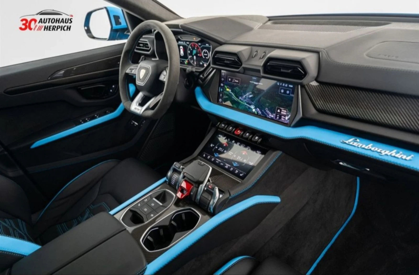 Lamborghini Urus SE Blu Cepheus 23, снимка 13 - Автомобили и джипове - 53944084