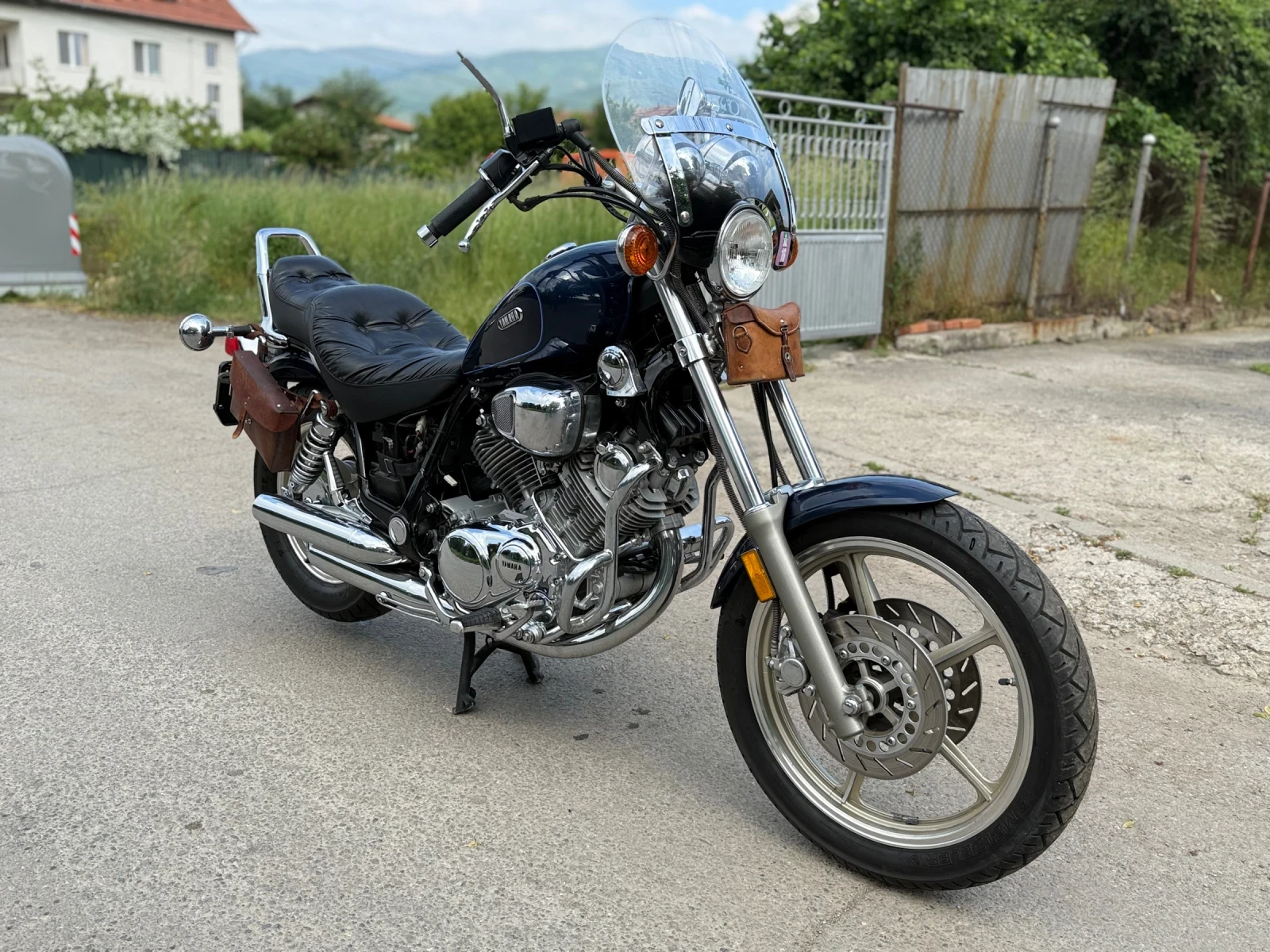Yamaha Virago 750 Swiss 23 000км - изображение 4