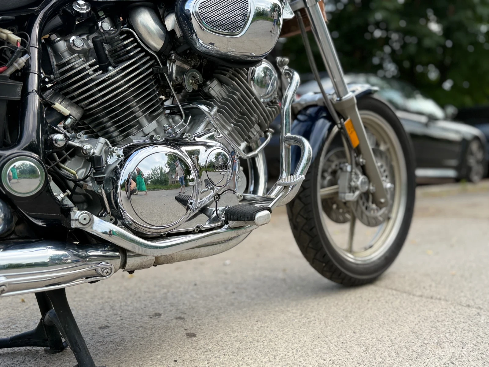 Yamaha Virago 750 Swiss 23 000км - изображение 6