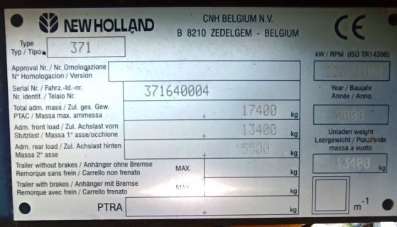 Комбайн New Holland CSX 7080, снимка 6 - Селскостопанска техника - 45840333