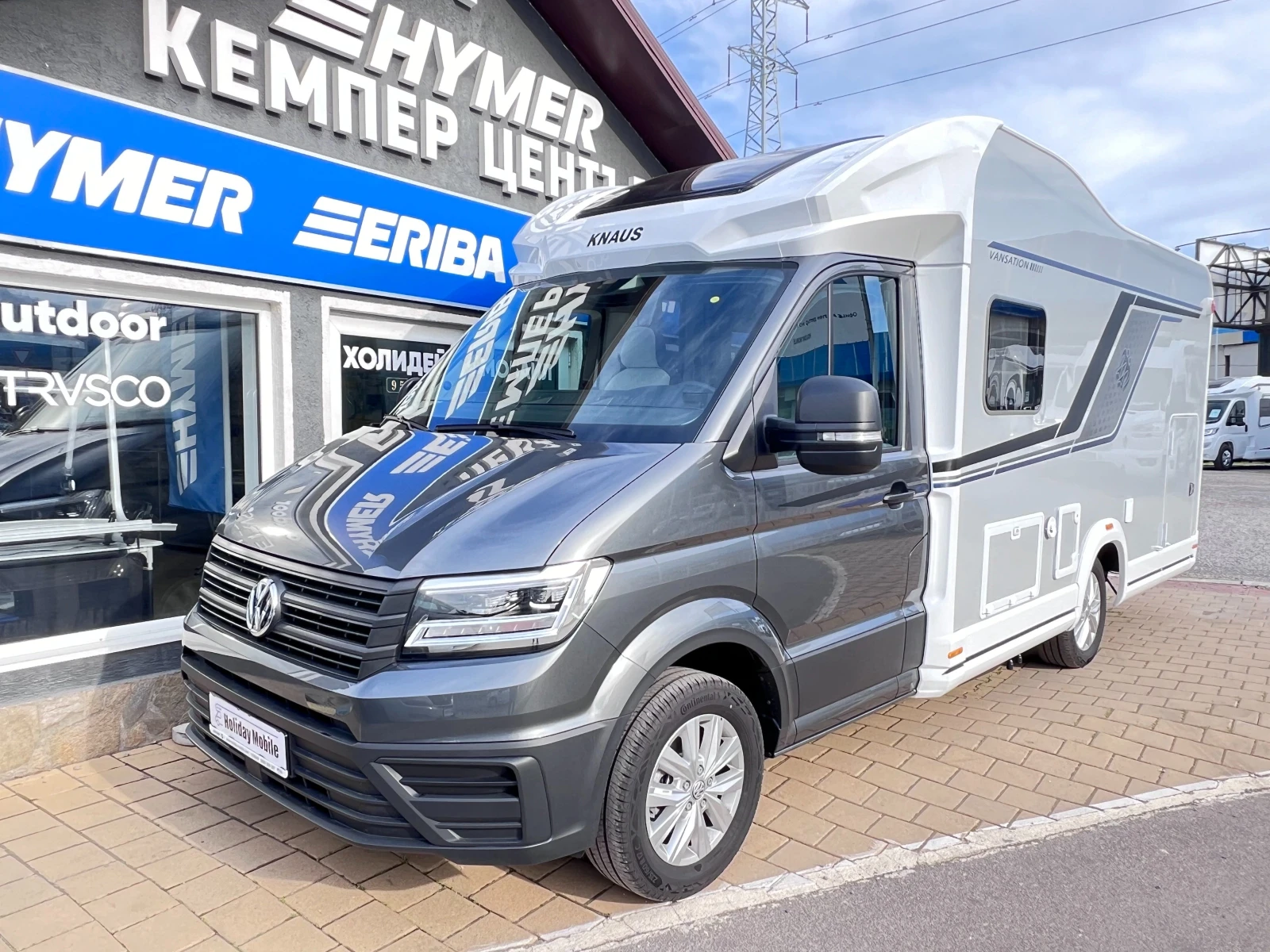 Кемпер Knaus  VAN TI PLUS 650 MEG, АВТОМАТИК KЛИМАТИК WEBASTO, снимка 1