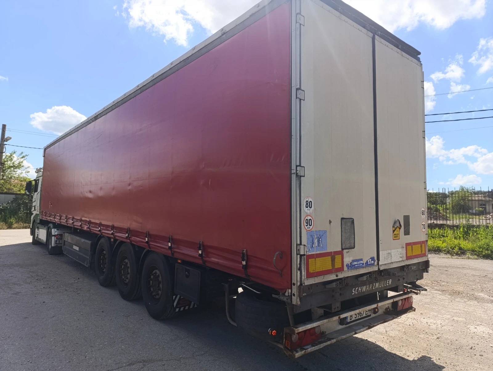 Полуремарке Schwarzmuller, снимка 2 - Ремаркета - 55084497