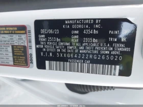 Kia K5 1.6L I-4 DI, DOHC, VVT, TURBO, 180HP Front Wheel, снимка 14