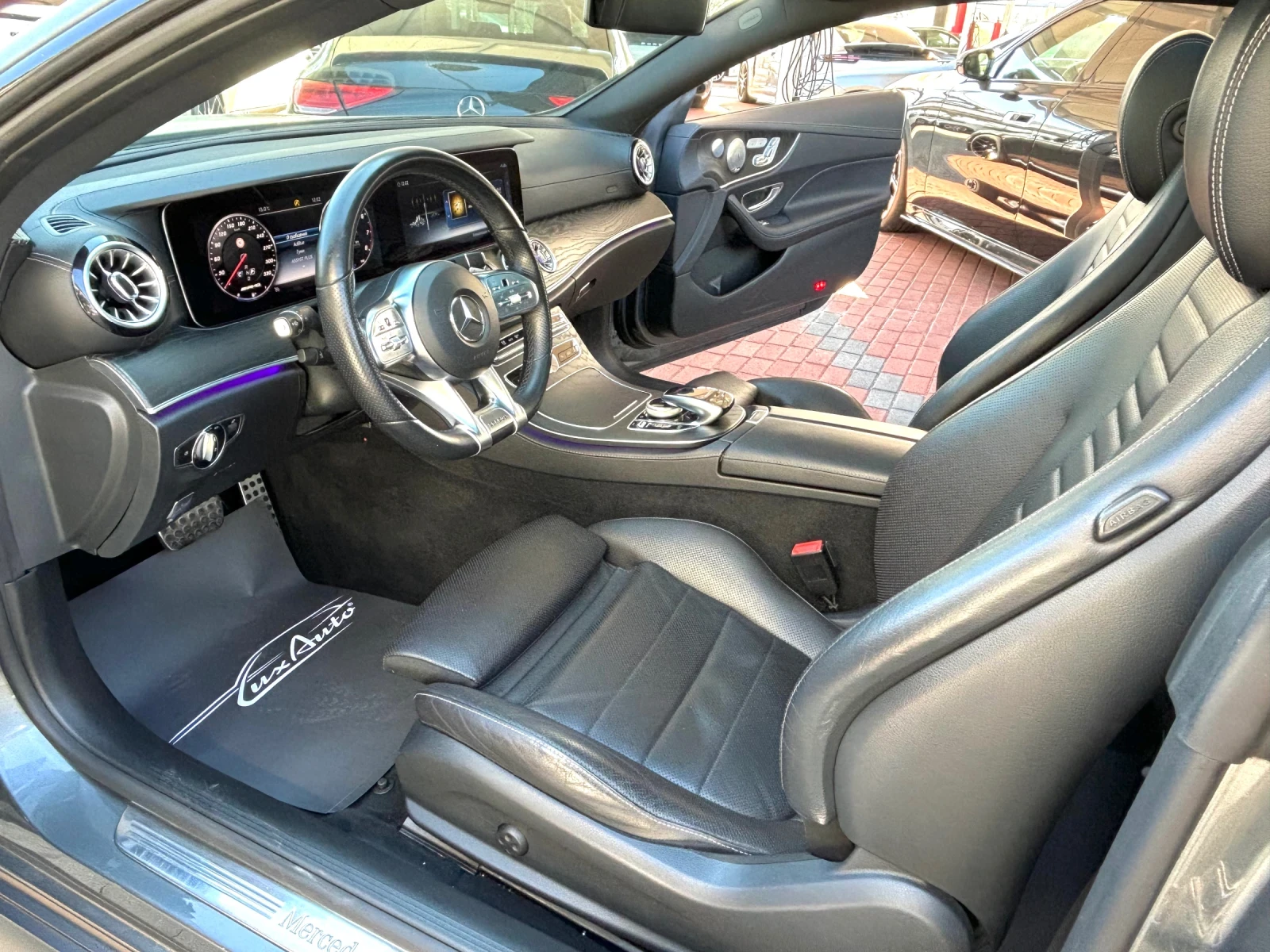 Mercedes-Benz E 400 D#4MAT#COUPE#BRABUS#PANORAMA#ОБДУХ#360* CAM - изображение 9