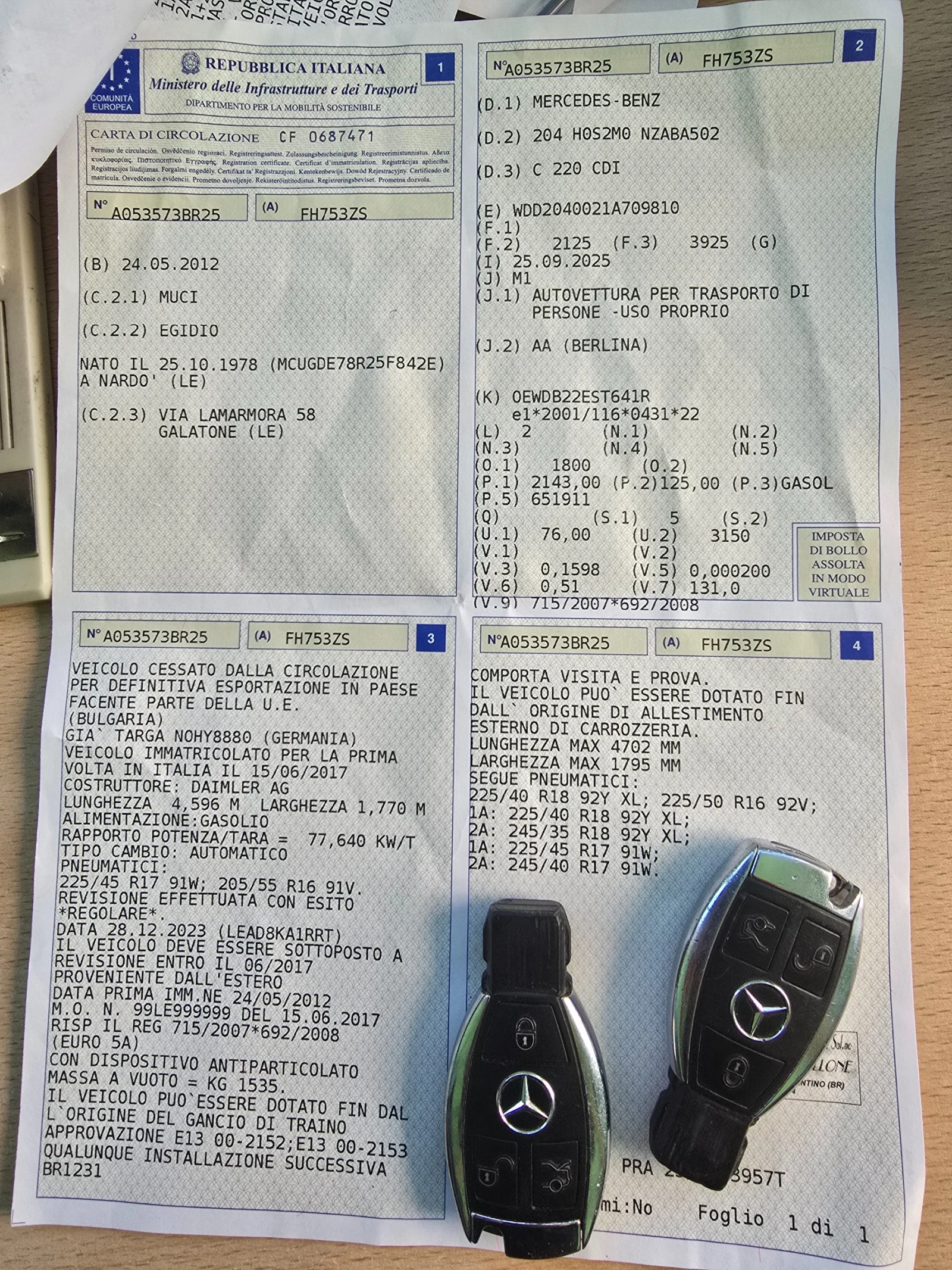 Mercedes-Benz C 220 C220 CDI SEDAN | Mobile.bg   16