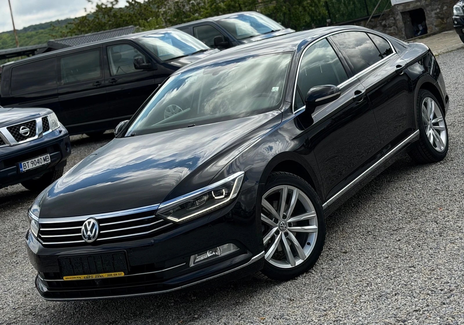 VW Passat 2.0TDI 150кс DIGITAL 360-камери АЛКАНТАРА ПОДГРЕВ , снимка 3 - Автомобили и джипове - 54390126