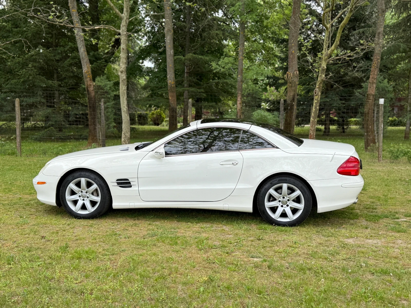 Mercedes-Benz SL 500 306* стъклен таван, снимка 11 - Автомобили и джипове - 54704765