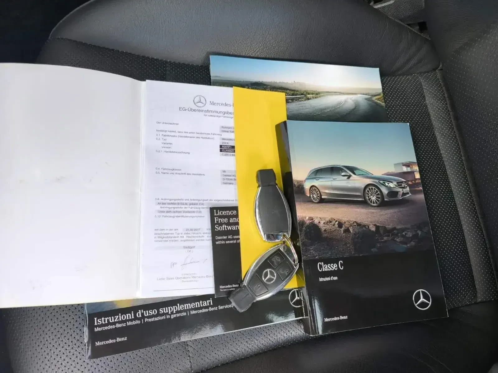 Mercedes-Benz C 220 9G-TRONIC 4 MATIC PANORAMA EURO 6B, снимка 8 - Автомобили и джипове - 54867176