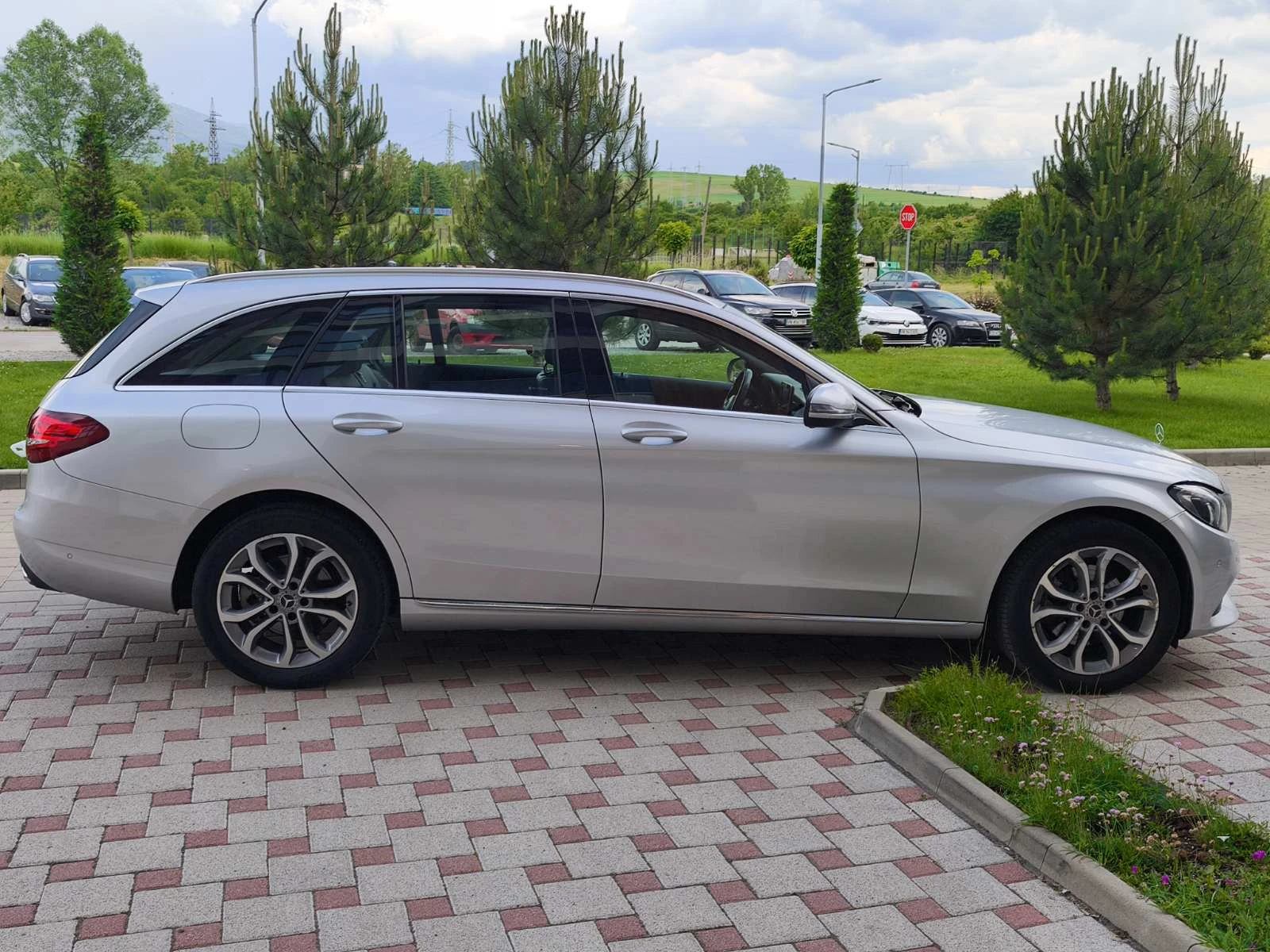 Mercedes-Benz C 220 9G-TRONIC 4 MATIC PANORAMA EURO 6B, снимка 13 - Автомобили и джипове - 54867176