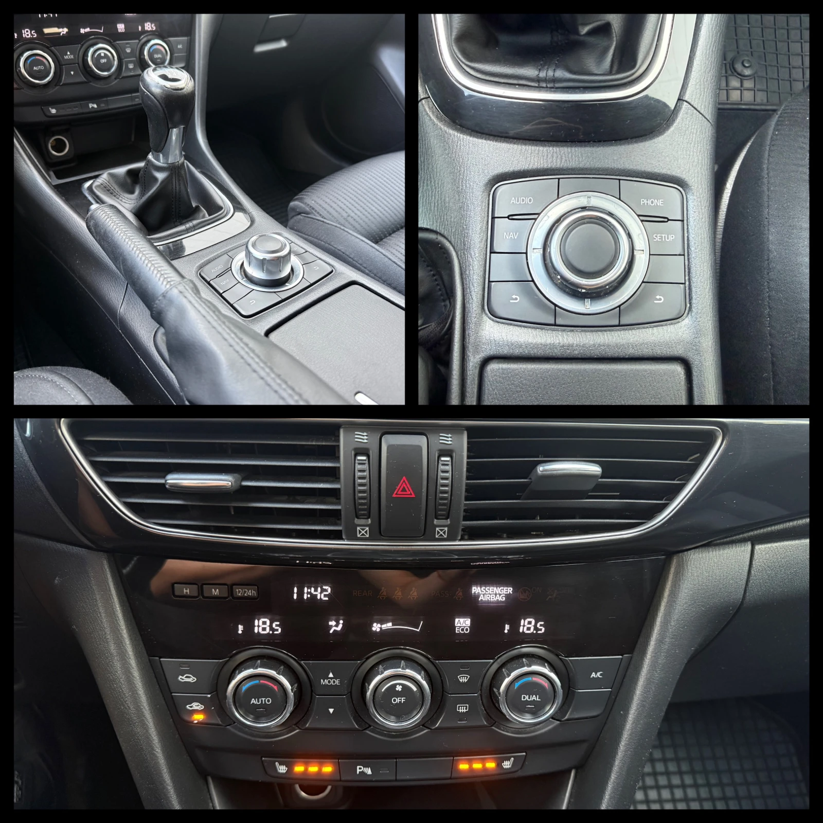 Mazda 6 LANE ASSIST| BLIND SPOT| XENON| NAVI ГАРАНЦИЯ, снимка 12 - Автомобили и джипове - 56060619