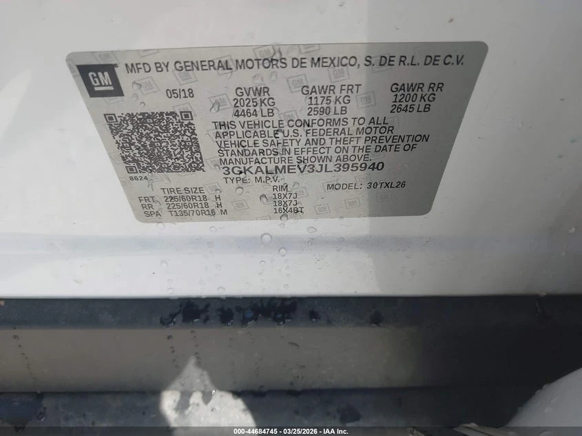 Gmc Terrain 1.5l Sle, снимка 9 - Автомобили и джипове - 54360744