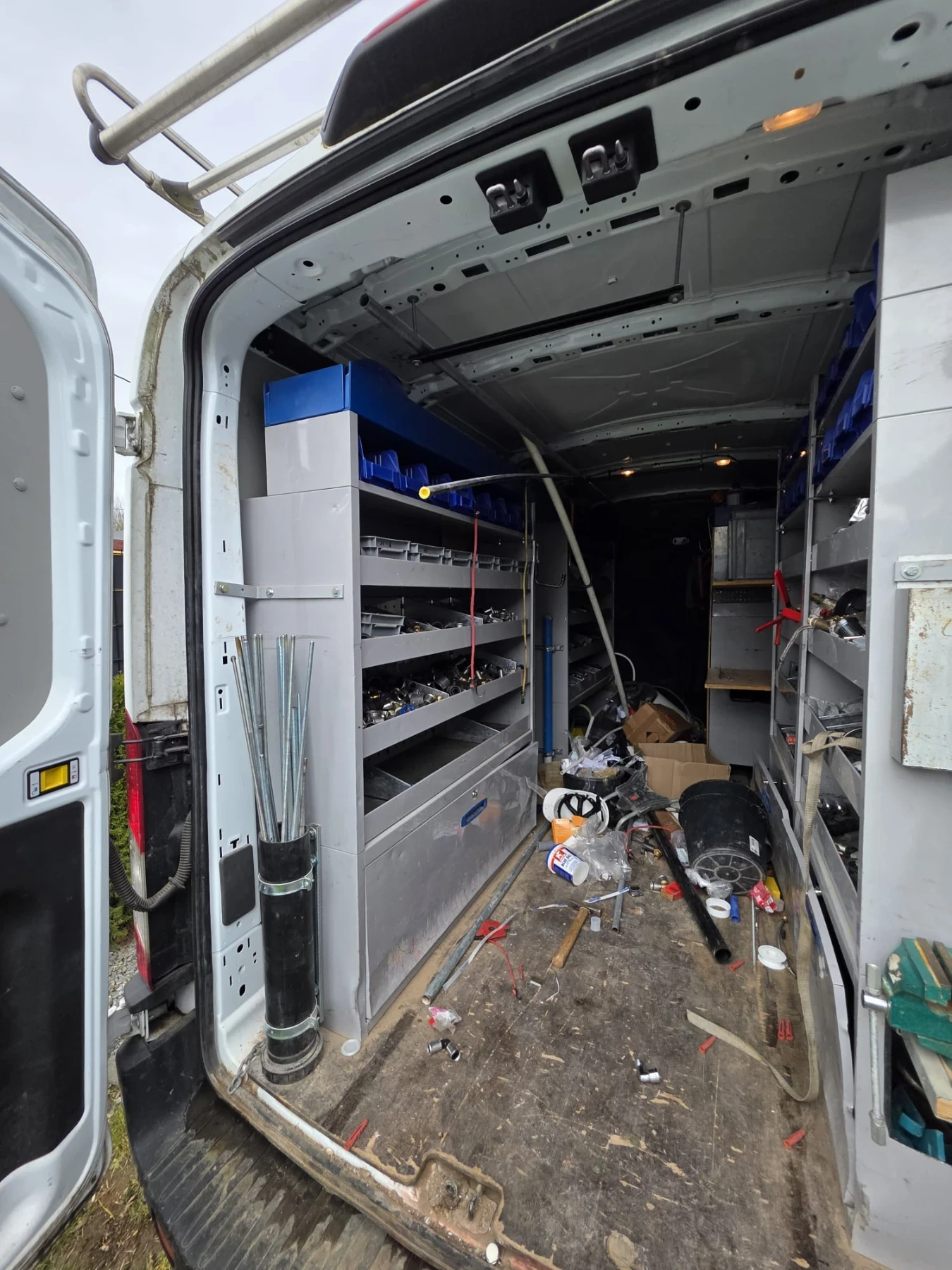 Ford Transit 2.0D/БЕЛГИЯ/ВНИМАНИЕ!!!60 Х.КМ!!!!!НОВ, снимка 10 - Бусове и автобуси - 54020711