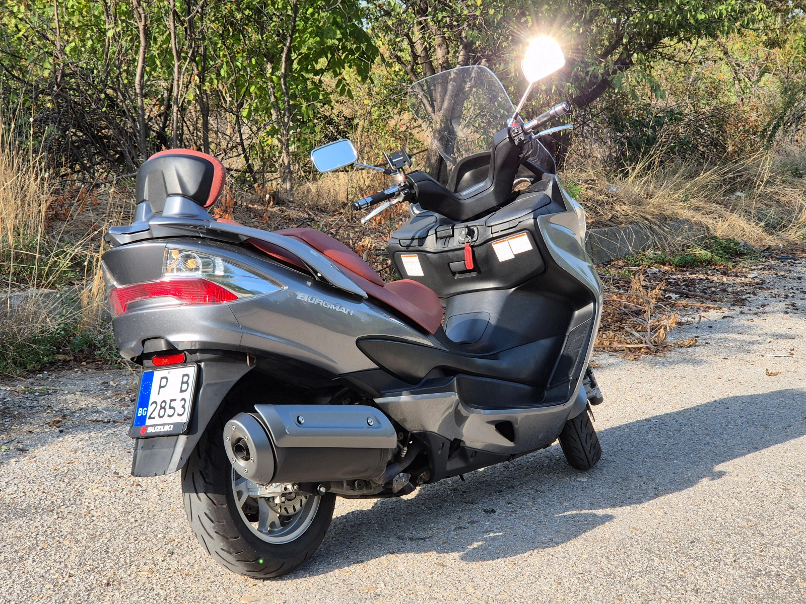 Suzuki Burgman AN 400 K7, снимка 4 - Мотоциклети и мототехника - 54101604