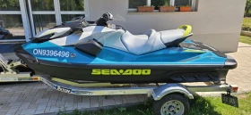 Джет Bombardier Sea Doo GTIse 170 + колесар + Sound System + покривало, снимка 2