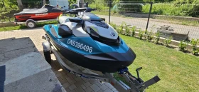 Джет Bombardier Sea Doo GTIse 170 + колесар + Sound System + покривало, снимка 3