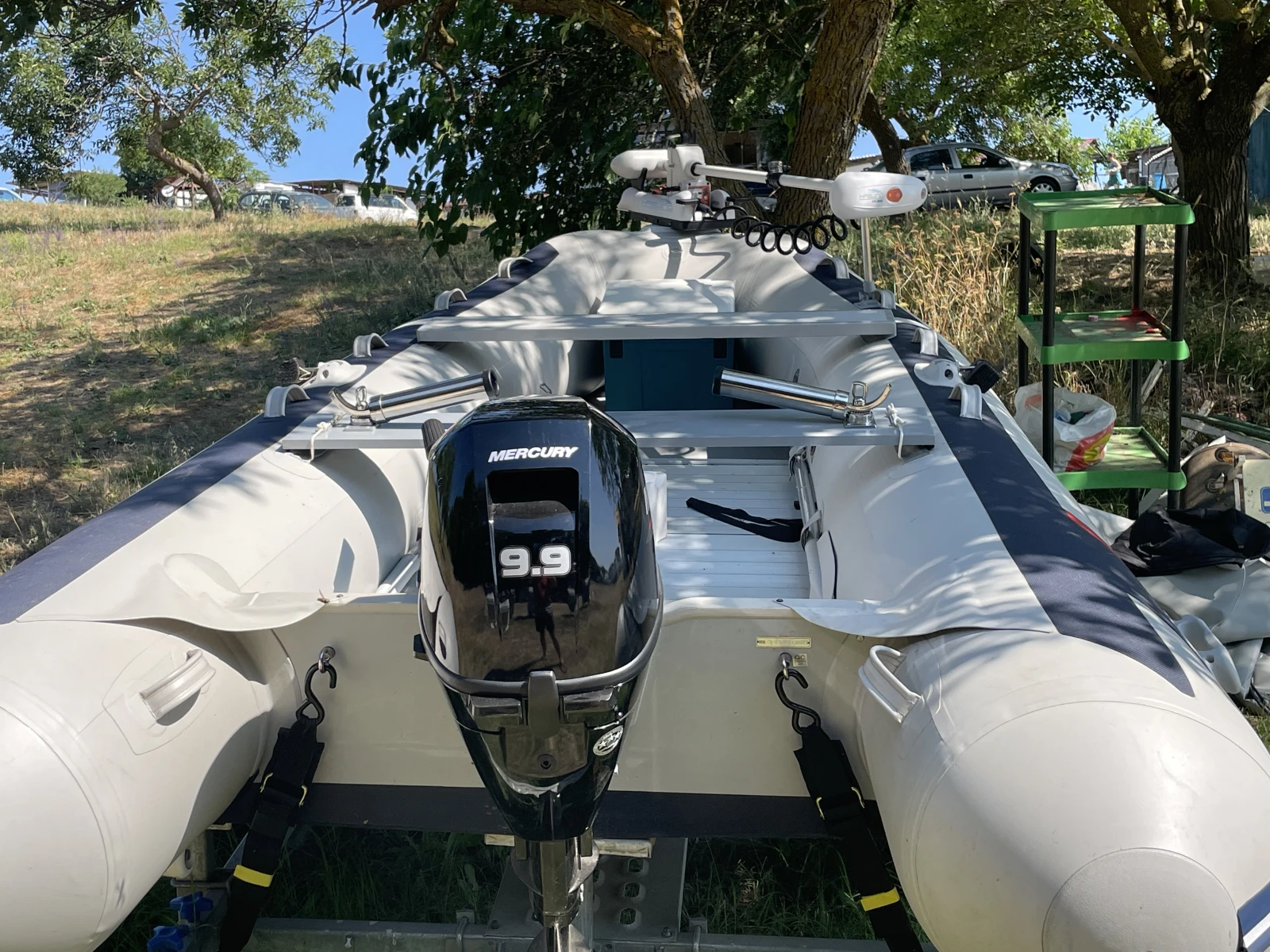 Надуваема лодка Honda Marine T40 AE3, снимка 13 - Воден транспорт - 54863316