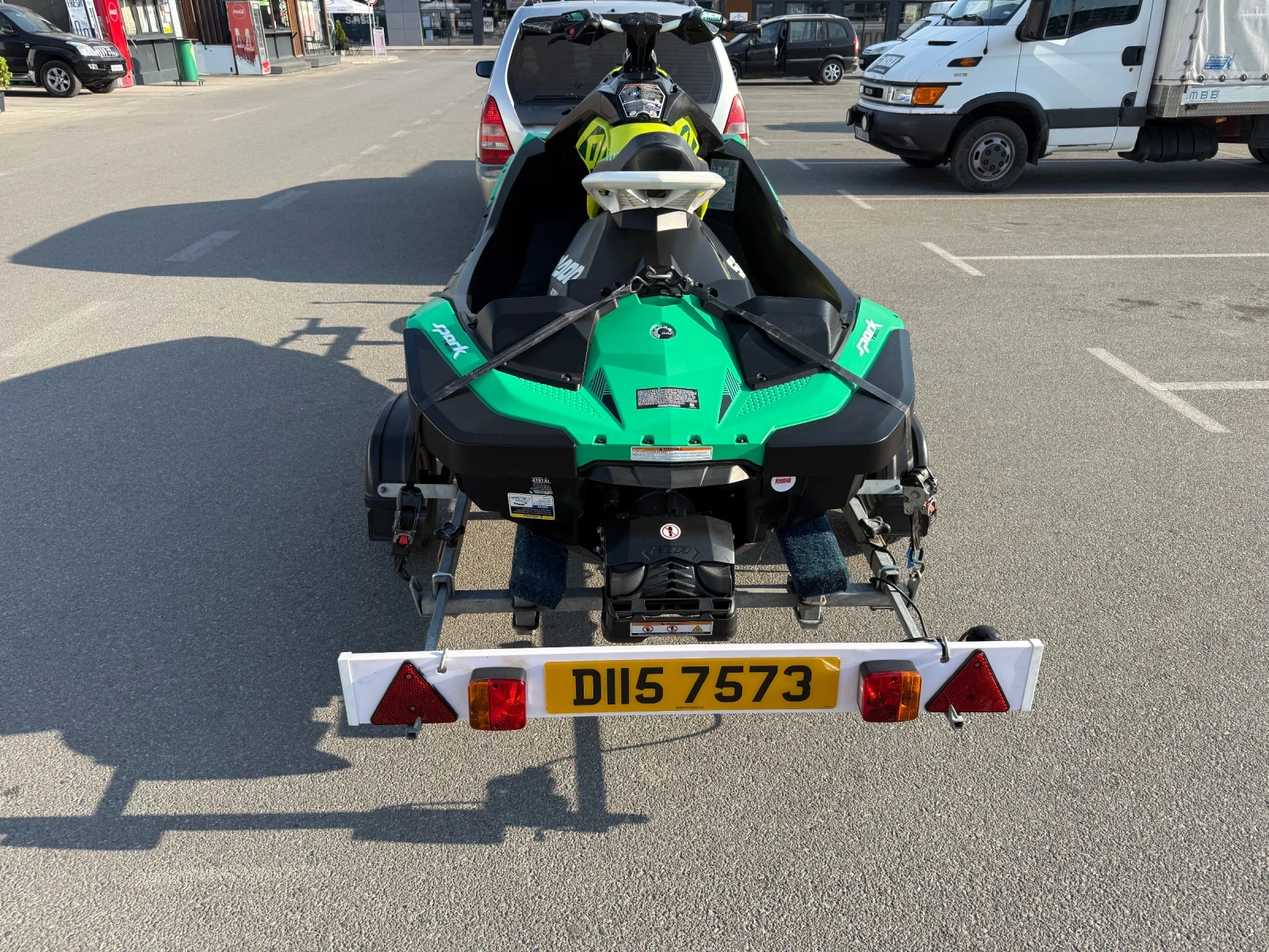 Джет Bombardier Sea Doo SPARK TRIXX, снимка 3 - Воден транспорт - 55783023