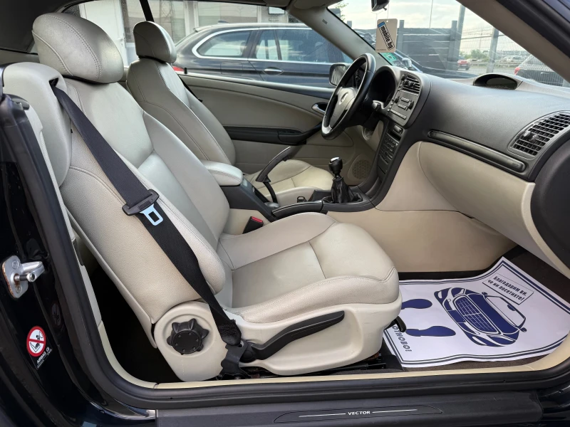 Saab 9-3 1.8 T CABRIO ТОП СЪСТОЯНИЕ, снимка 10 - Автомобили и джипове - 40835349