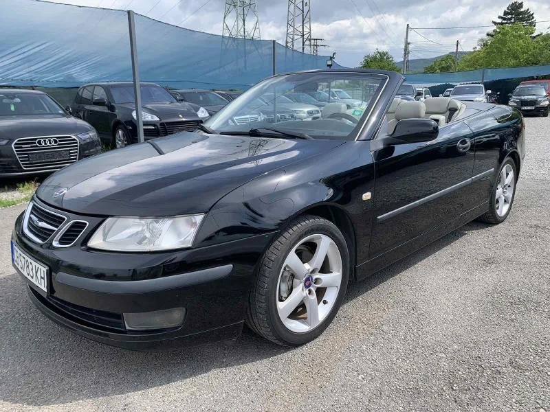 Saab 9-3 1.8 T CABRIO ТОП СЪСТОЯНИЕ, снимка 1 - Автомобили и джипове - 40835349