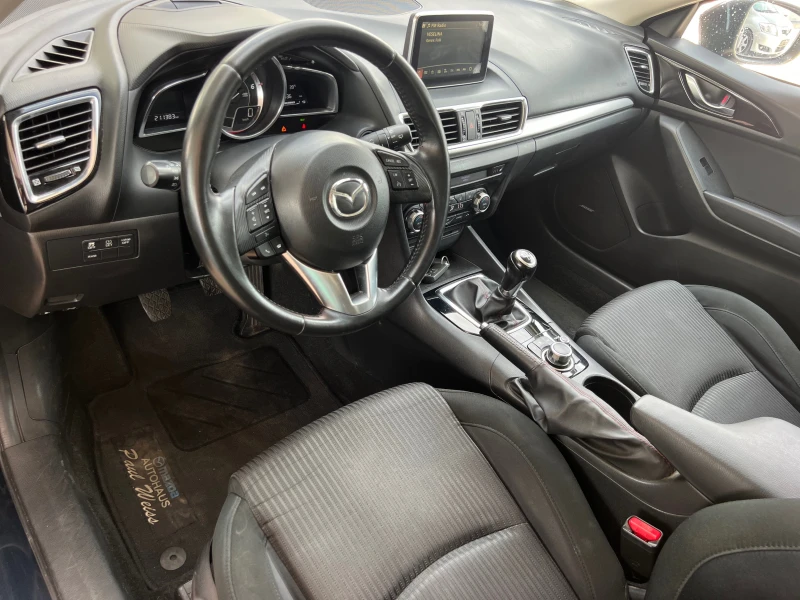 Mazda 3 2.2d XENON/HEAD-UP/NAVI/PODGREV/6sk/KLIMATR/UNIKAT, снимка 12 - Автомобили и джипове - 51057350