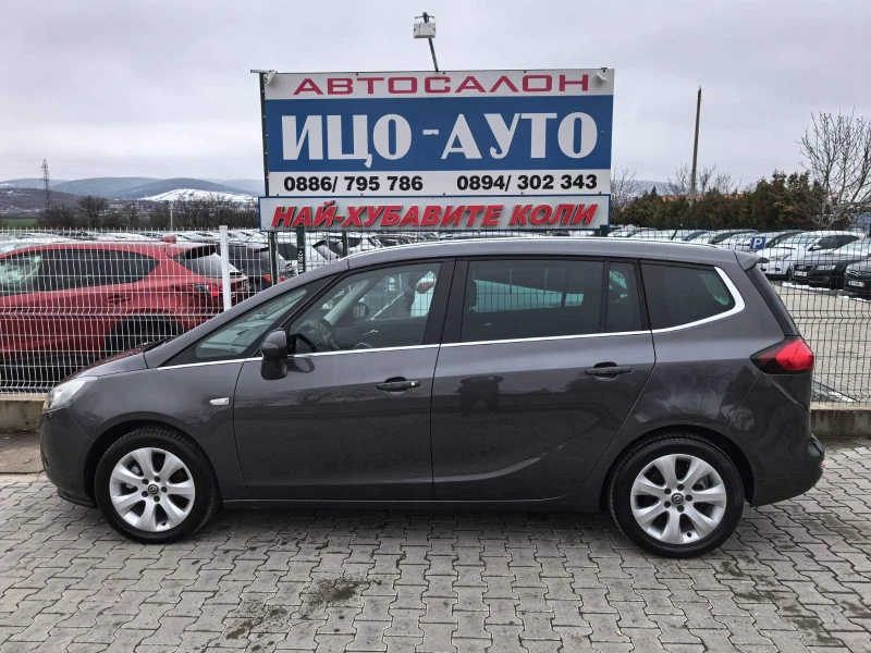 Opel Zafira 2, 0-131k.c.6скор.7места, LED, ОРС Laine, EBPO 5B, снимка 3 - Автомобили и джипове - 53438762