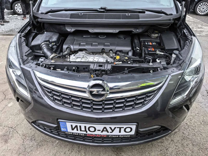 Opel Zafira 2, 0-131k.c.6скор.7места, LED, ОРС Laine, EBPO 5B, снимка 15 - Автомобили и джипове - 53438762