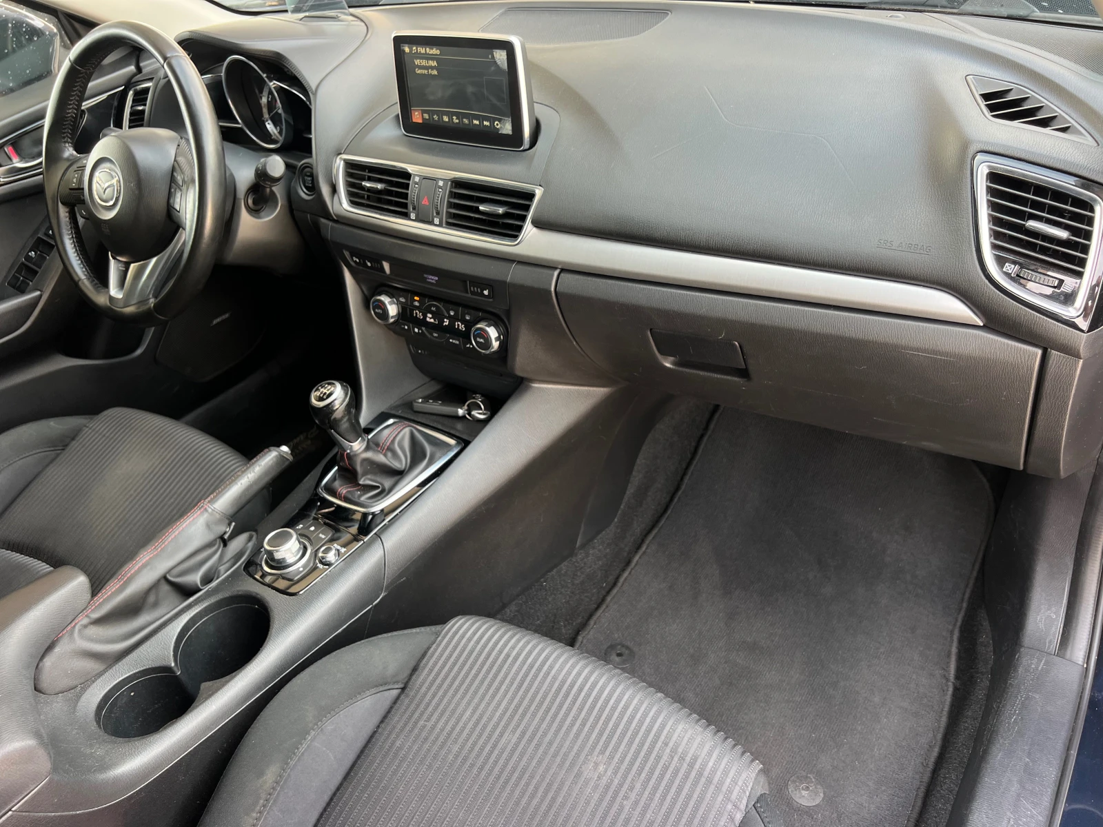 Mazda 3 2.2d XENON/HEAD-UP/NAVI/PODGREV/6sk/KLIMATR/UNIKAT | Mobile.bg   15