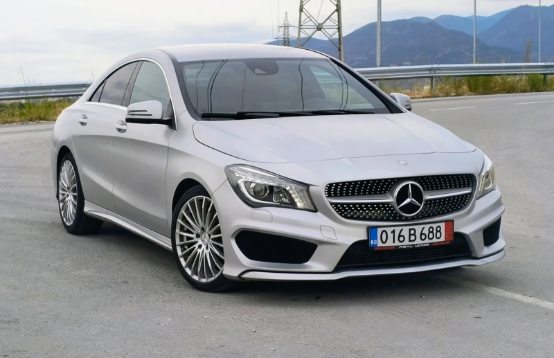 Mercedes-Benz CLA 220 AMG, 4MATIC, Designo Polar Silver Mat , снимка 2 - Автомобили и джипове - 51854231