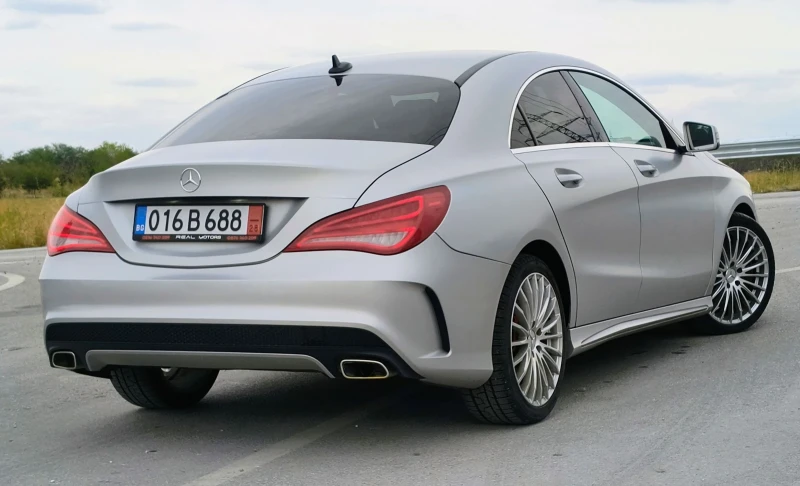 Mercedes-Benz CLA 220 AMG, 4MATIC, Designo Polar Silver Mat , снимка 5 - Автомобили и джипове - 51854231