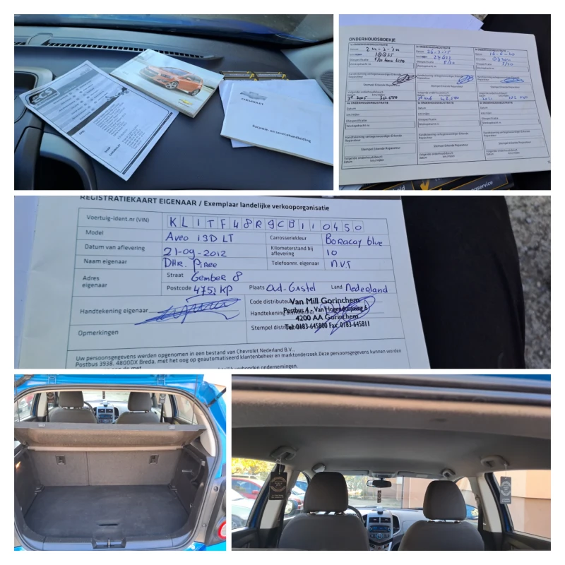 Chevrolet Aveo 166.000км, 95к.с. , снимка 14 - Автомобили и джипове - 52285757