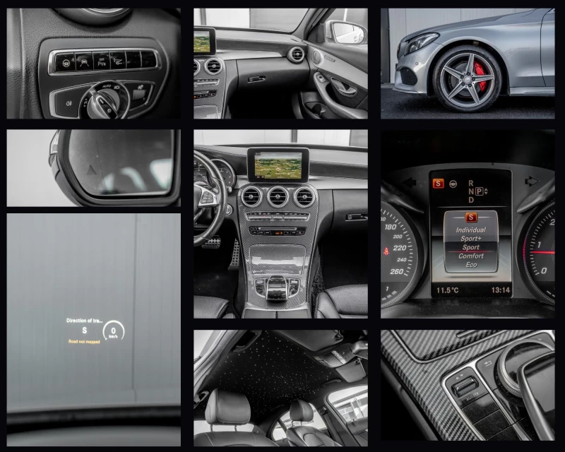 Mercedes-Benz C 220 Лизинг без доказване на доходи сервизна история, снимка 13 - Автомобили и джипове - 52845241