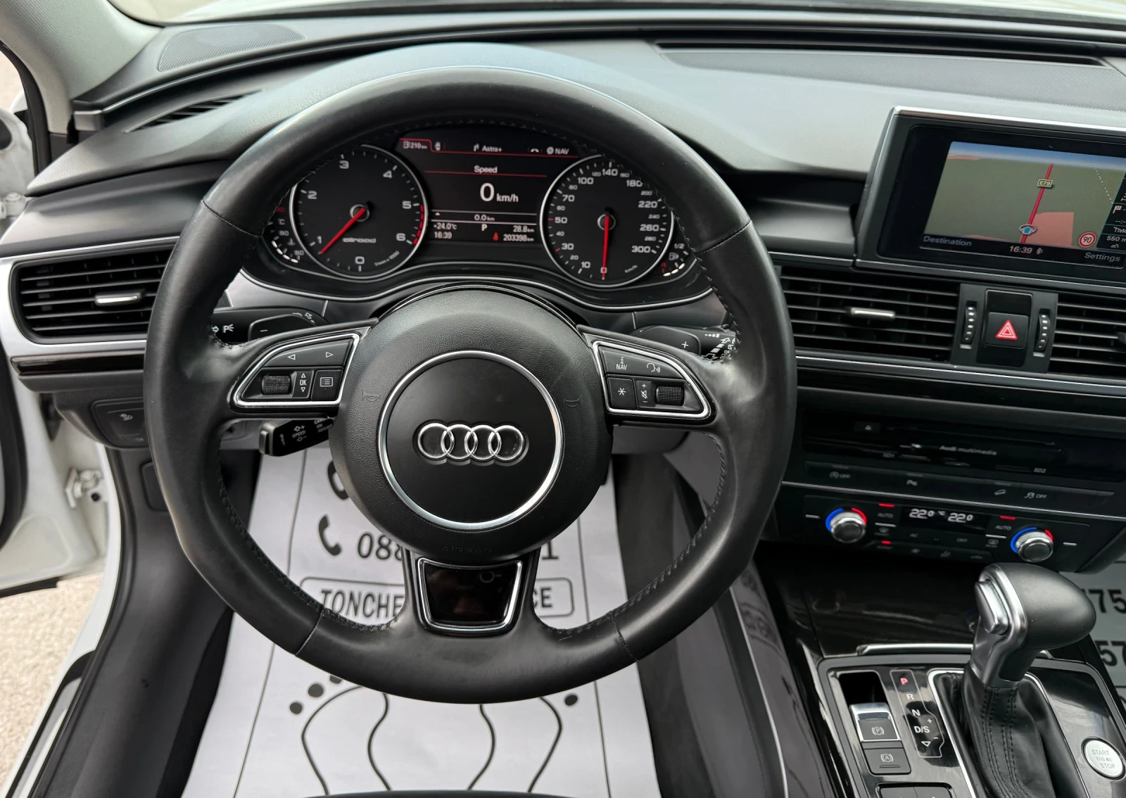 Audi A6 Allroad 3.0-TDI-quattro-203.000km-FULL SERVICE-LED-NEW-TOP - изображение 8