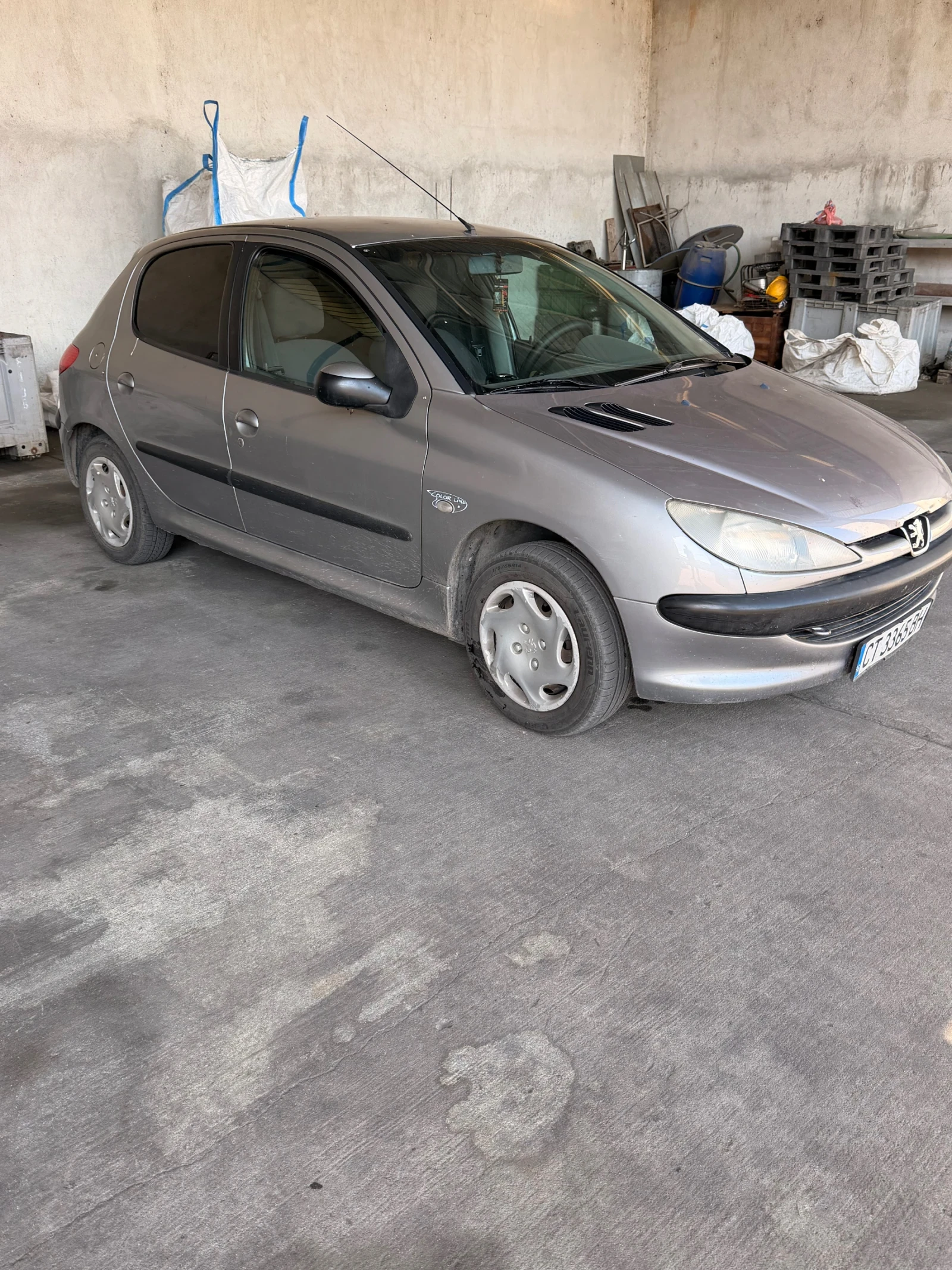 Peugeot 206 1.4 HDI, снимка 6 - Автомобили и джипове - 55096371