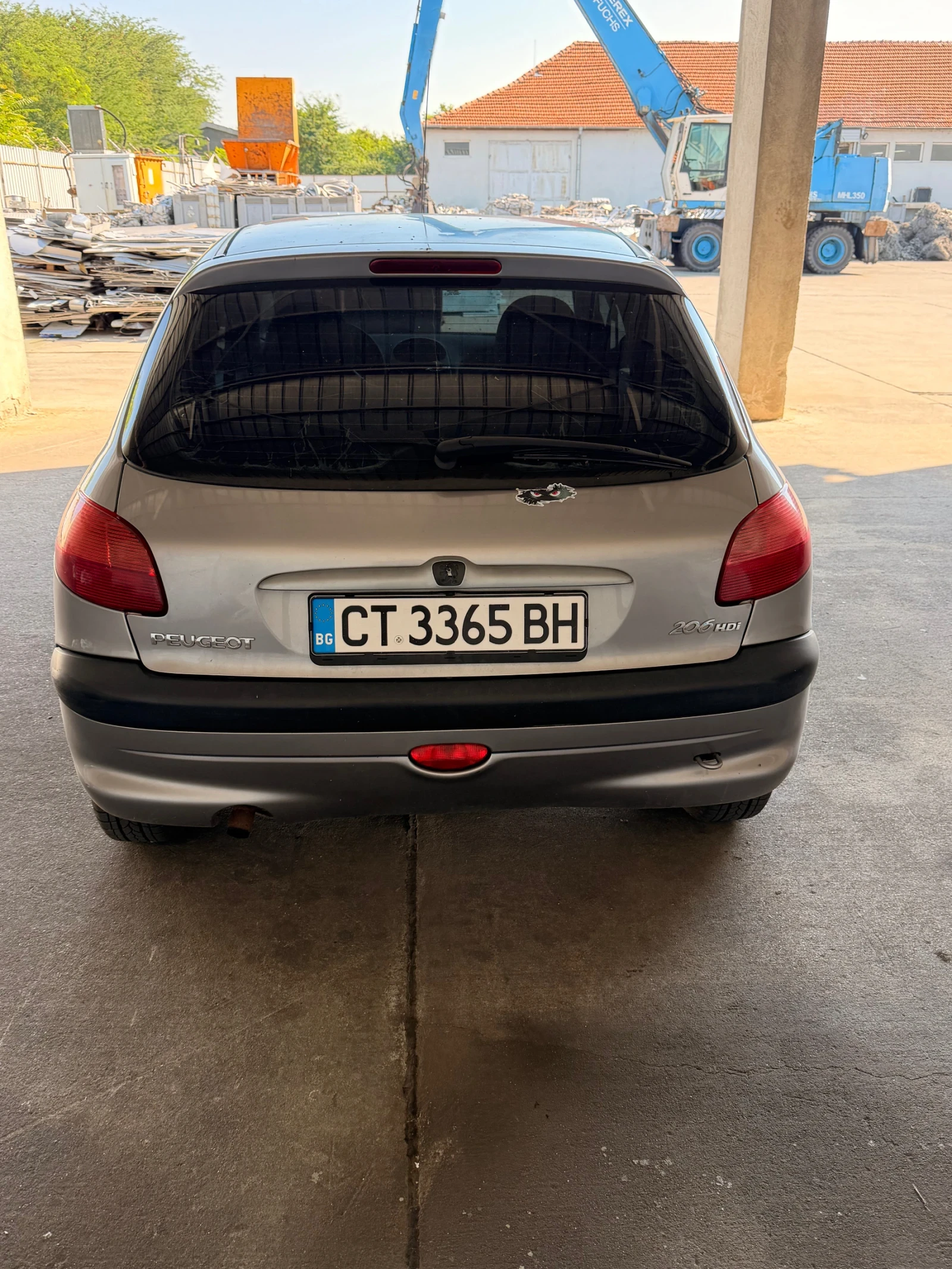Peugeot 206 1.4 HDI, снимка 4 - Автомобили и джипове - 55096371