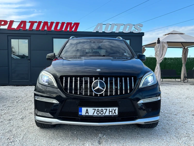 Mercedes-Benz ML 63 AMG 6.3 AMG/V8/ПОДГРЕВ/ОБДУХВАНЕ/ПАНОРАМА/FULL, снимка 2 - Автомобили и джипове - 52678890