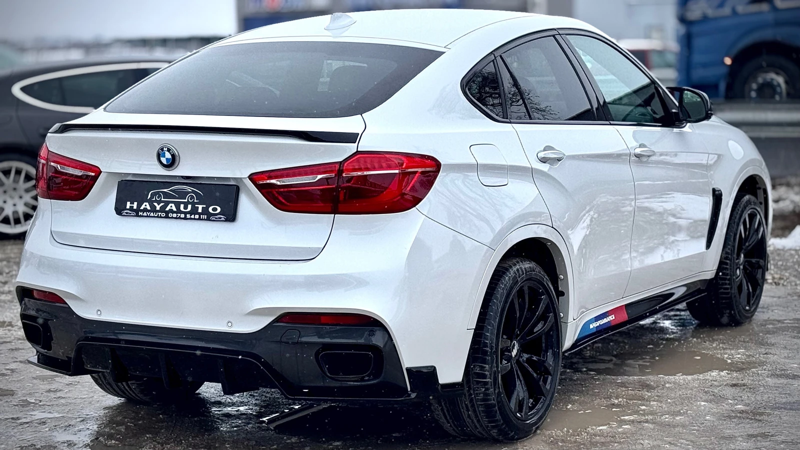 BMW X6 M50D= XDRIVE= M-PERFORMANCE= AERO PACK= HUD= SOFT  - изображение 5